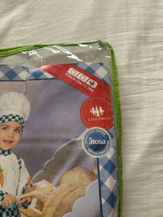 Disfraz cocinera niña Atosa de 12 a 24 meses