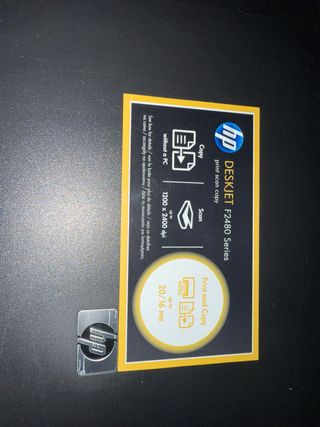 Impresora HP Deskjet F2480