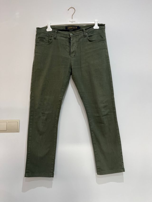Jeans Altonadock verde militar