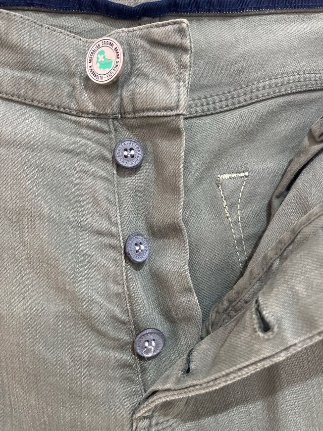 Jeans Altonadock verde militar