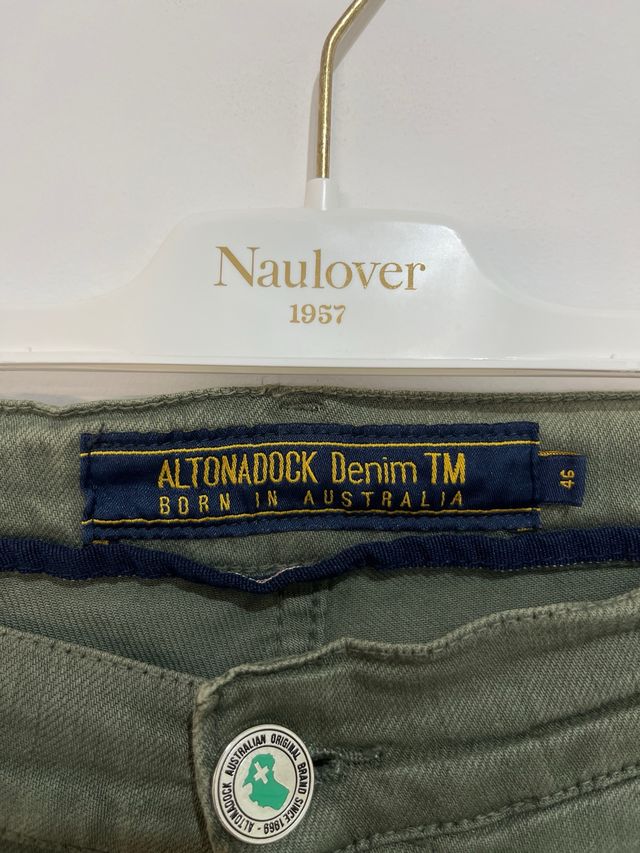 Jeans Altonadock verde militar