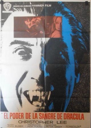 Cartel cine: EL PODER DE LA SANGRE DE DRACULA