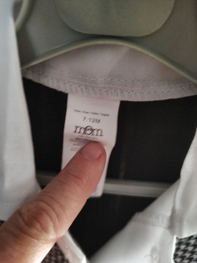 Traje Bebé niño elegante blanco-negro