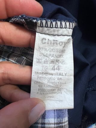 Pantaloni Chi Roy blu