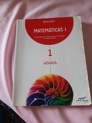 Matemáticas I.