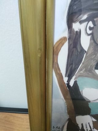 Lámina Picasso enmarcada