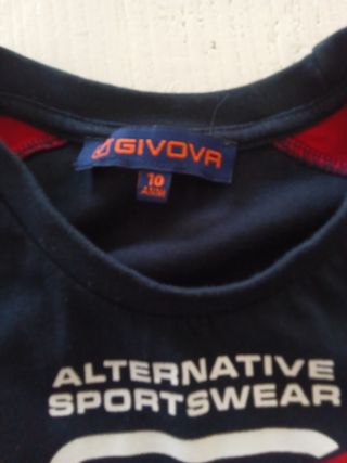 Maglietta e pantaloncino Giò|ova bimbo tg.10