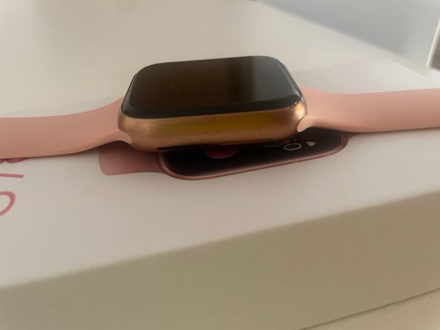 Reloj inteligente U78 Plus rosa