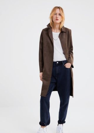 Sobretodo ante marrón Zara - T-S