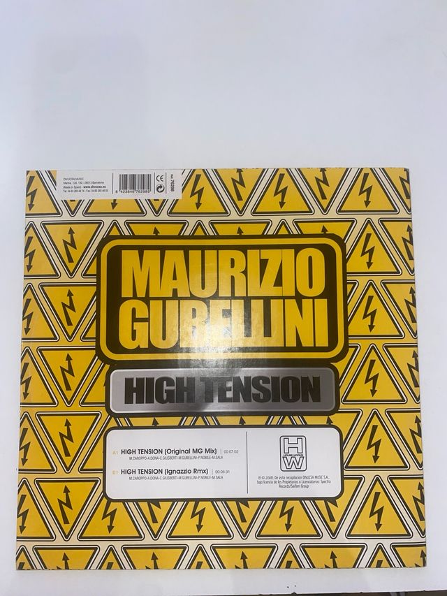 Vinilo Maurizio Gubellini - High Tension