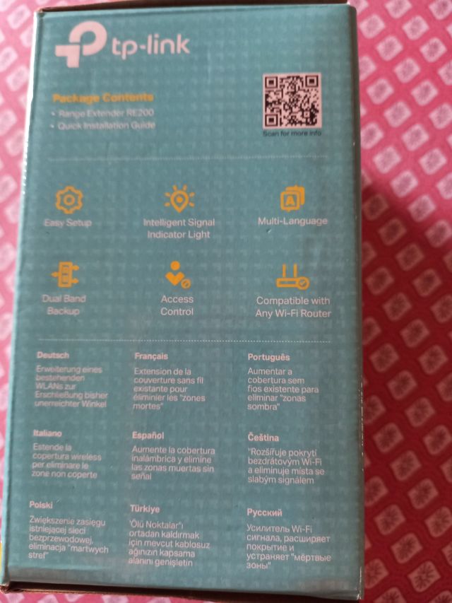 Extensor Alcance tp-link AC750