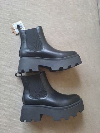Botines Gioseppo negros, talla 37