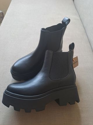 Botines Gioseppo negros, talla 37