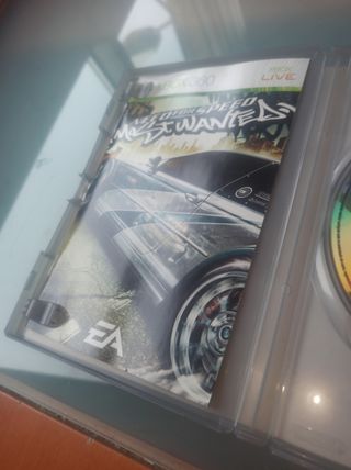 Need For Speed Most Wanted 2005 
 Xbox 360 pal Esp