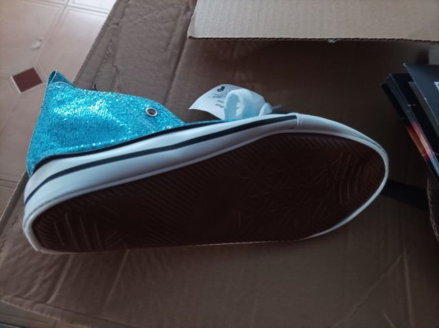 Estuche Zapatillas Purpurina