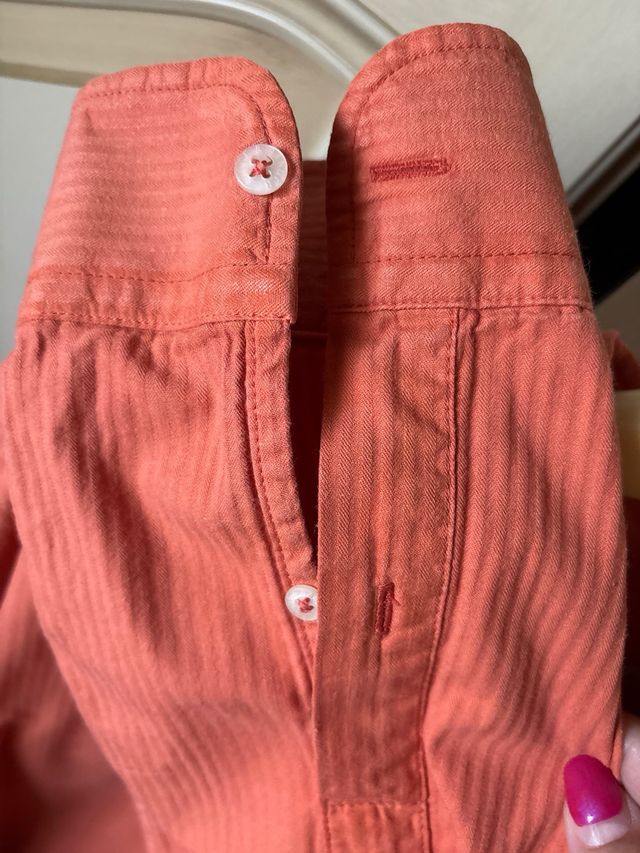 Camicia Arancione Uomo