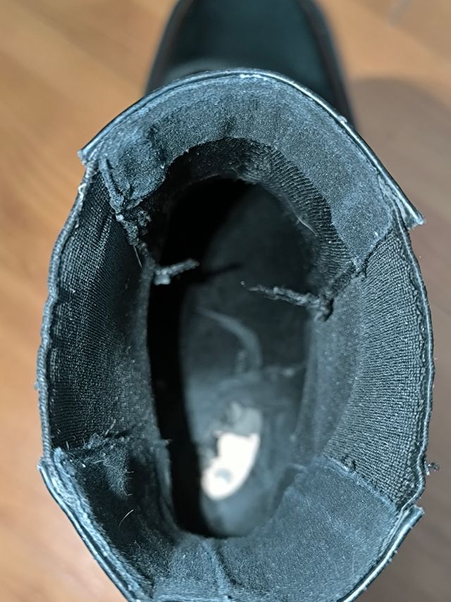 Botines plataforma negros