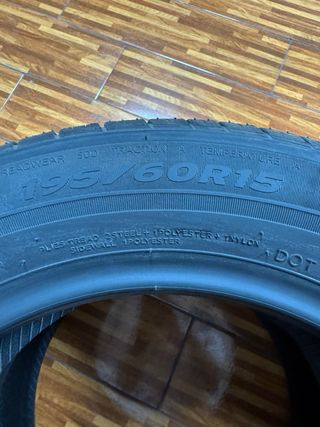 Neumáticos 195/60R15 - 2 unidades