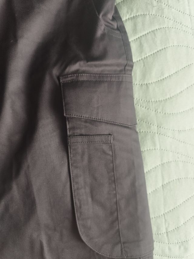  2 paia Bermuda Cargo Uomo - Nero