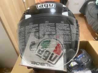 Casco moto AGV Blade negro talla XS 
