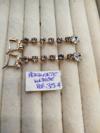 Pendientes Vintage dorados y plateados