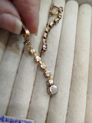Pendientes Vintage dorados y plateados