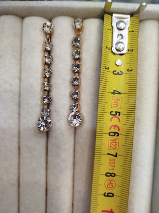 Pendientes Vintage dorados y plateados