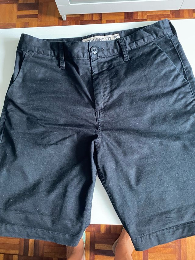 Shorts DC Straight Fit - Negro