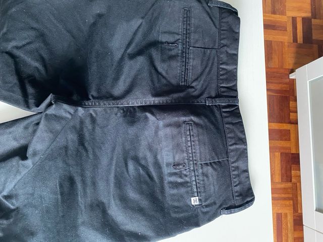 Shorts DC Straight Fit - Negro