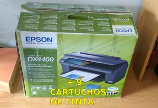 Impresora Epson + 9 cartuchos