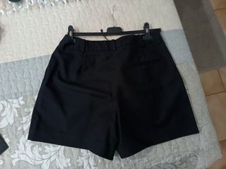 Pantalón corto Zara negro