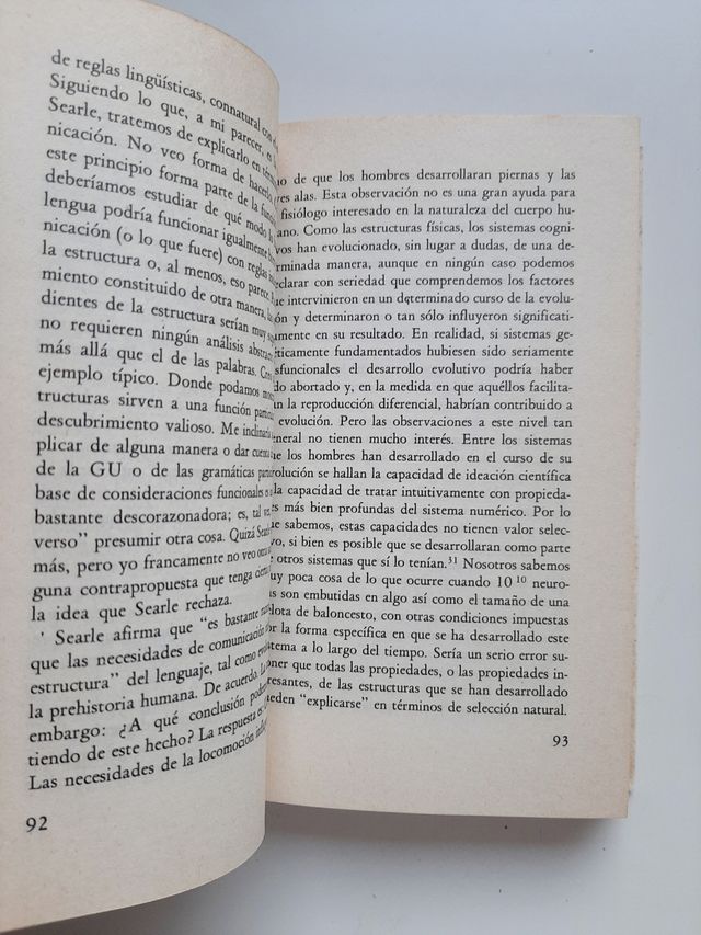 Reflexiones sobre el lenguaje - Noam Chomsky