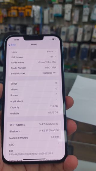 iPhone 13 Pro Max 128GB - SEMI NUEVO