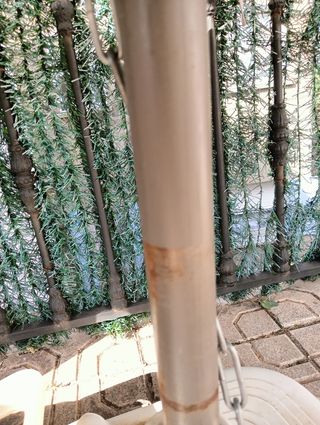 Sombrilla terraza marrón