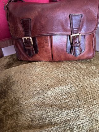 Bolso Timberland bandolera cuero marrón