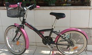 Bicicleta niña  BTWIN 20" rosa
