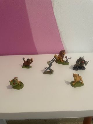 6 Figuras Rey León Disney