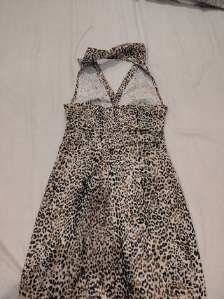 Vestido Zara leopardo- Talla M