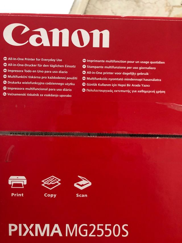 Impresora Canon PIXMA: Imprime, copia, escanea