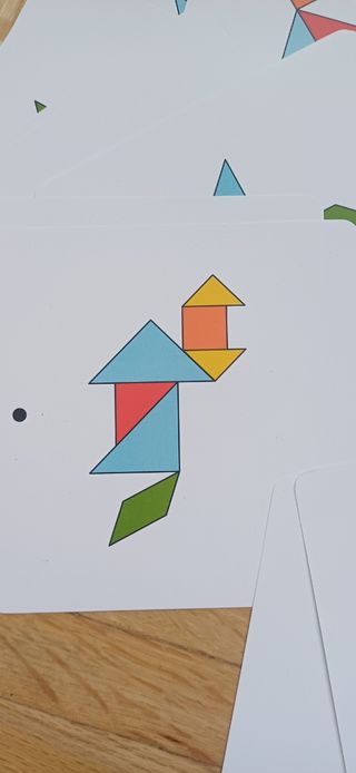 Tangram de madera Playtive