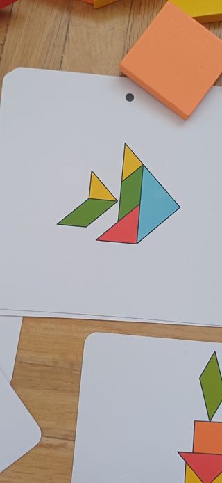 Tangram de madera Playtive