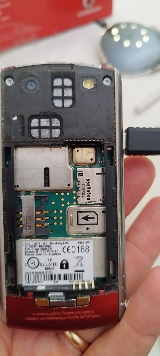 BlackBerry Pearl 8110 Rosso