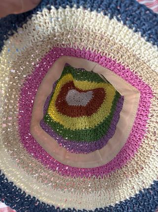 Cappello Paglia Multicolore