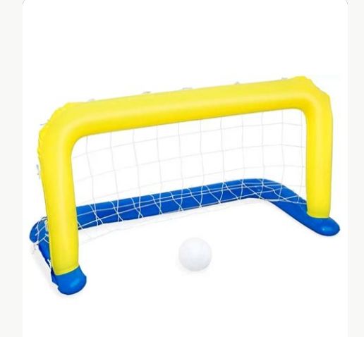Portería inflable piscina niños