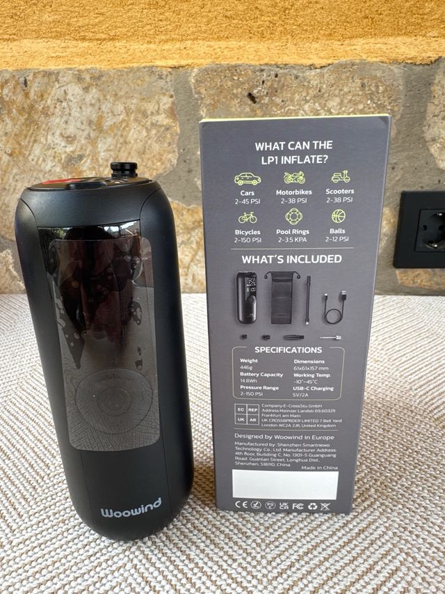 Woowind LP1 - Inflador Portátil