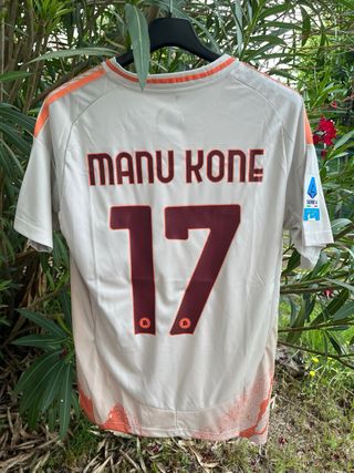Maglia As Roma away Manu Kone