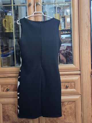 Vestido fiesta leopardo rojo