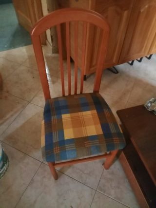 Silla Comedor Madera - Multicolor