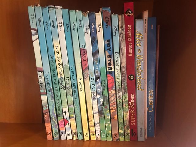 Colección 15 cuentos clásicos Disney. Tapa dura.