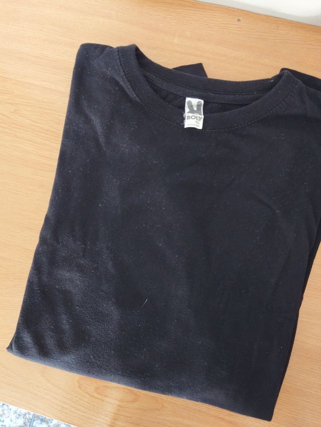 Camiseta Roly negra XL